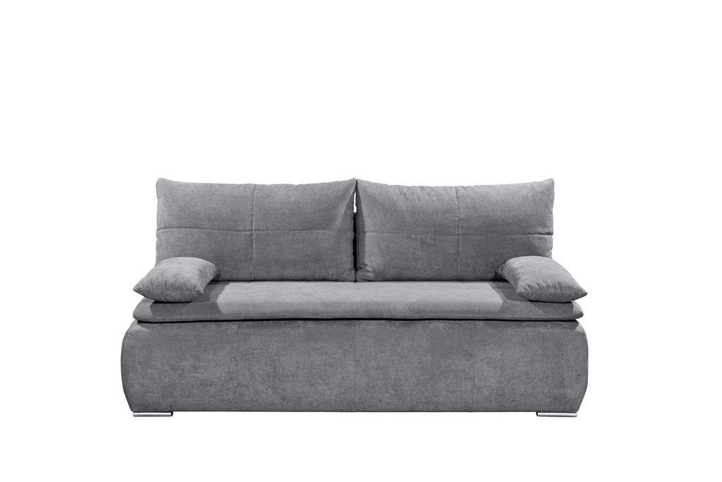 Schlafsofa Schlafcouch Schlafsofa, Jana Dunkelgrau Sofa Couch DESIGN EXCITING cm ED 208x95