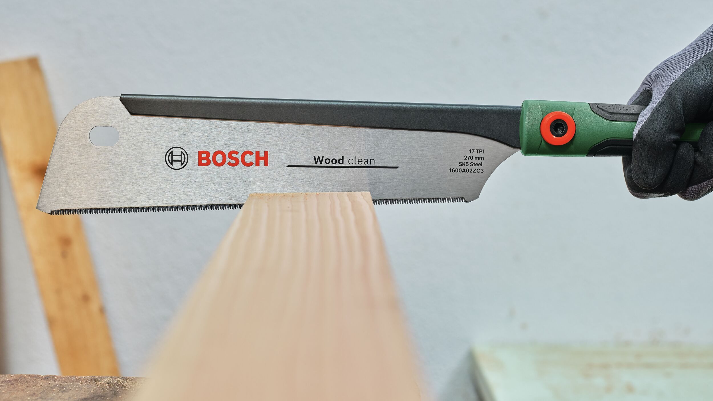 BOSCH Japansäge, Handwerkzeug Sägeblatt für Japansäge Kataba/Dozuki 270 mm