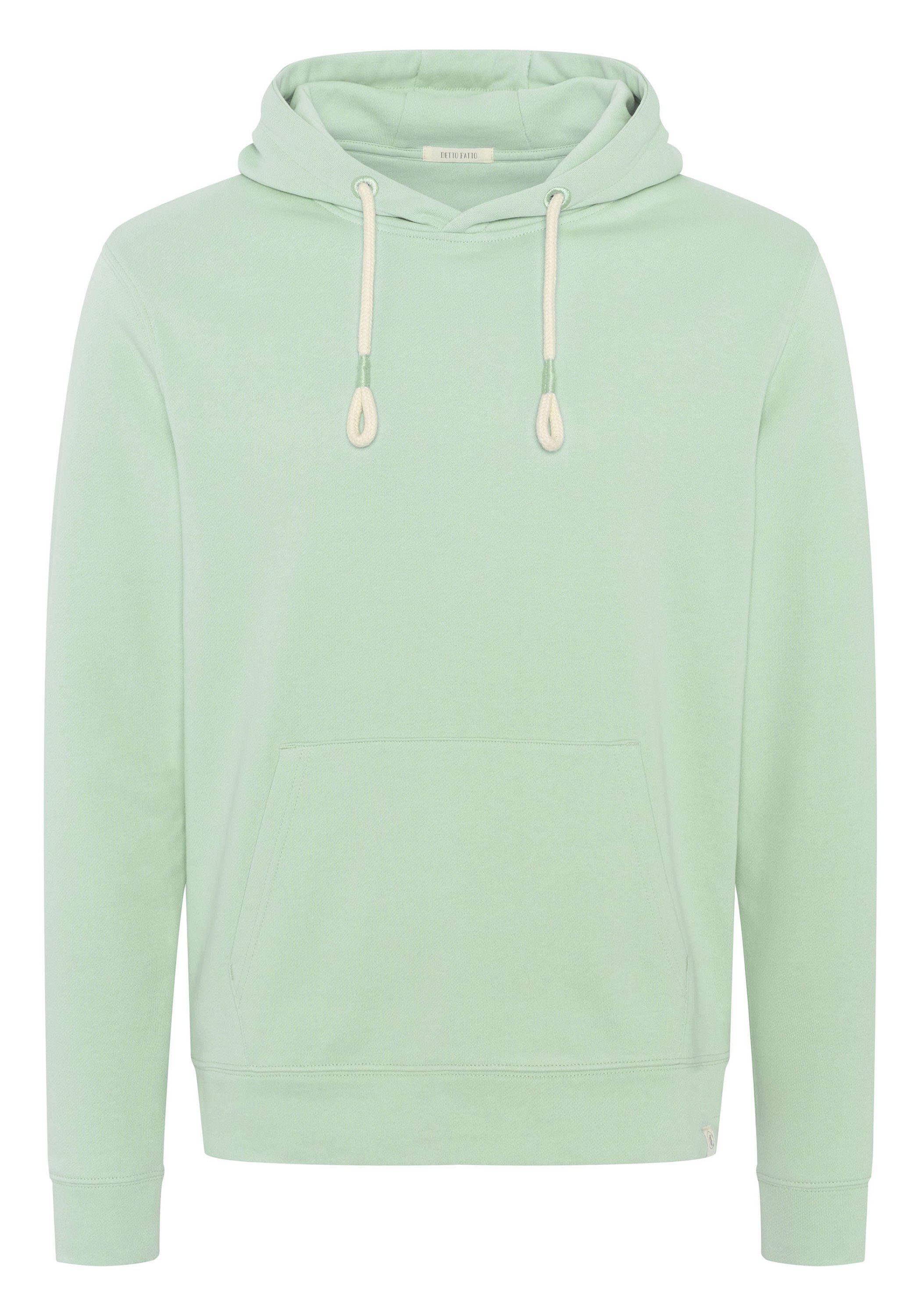 Detto Fatto Kapuzensweatshirt im Basic-Stil günstig online kaufen