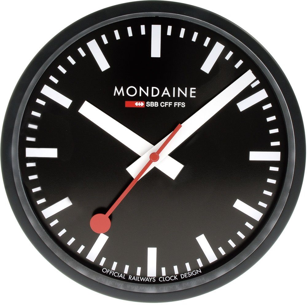 A990.CLOCK.64SBB Wanduhr MONDAINE