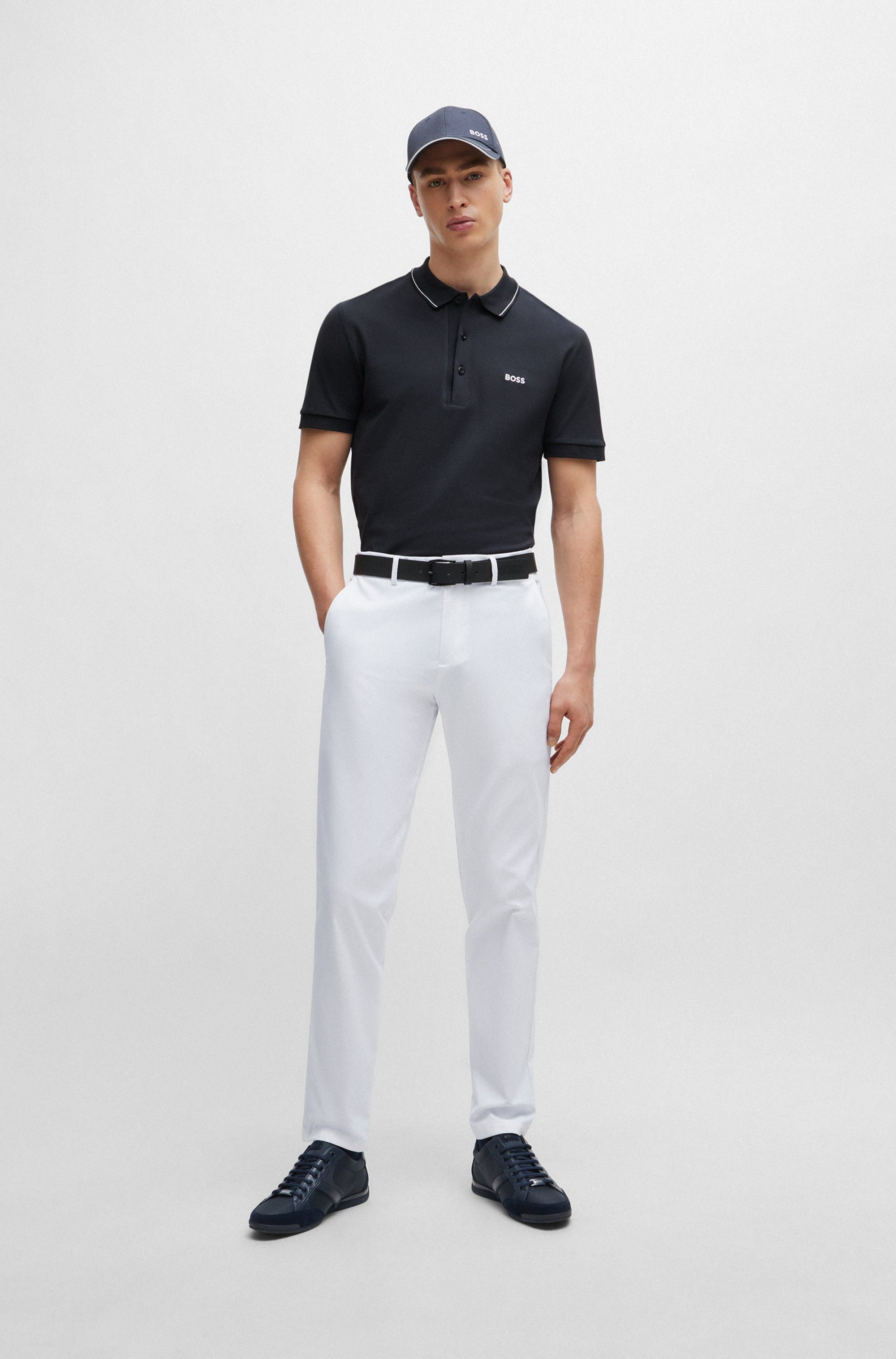 BOSS GREEN Poloshirt Paule mit Polokragen