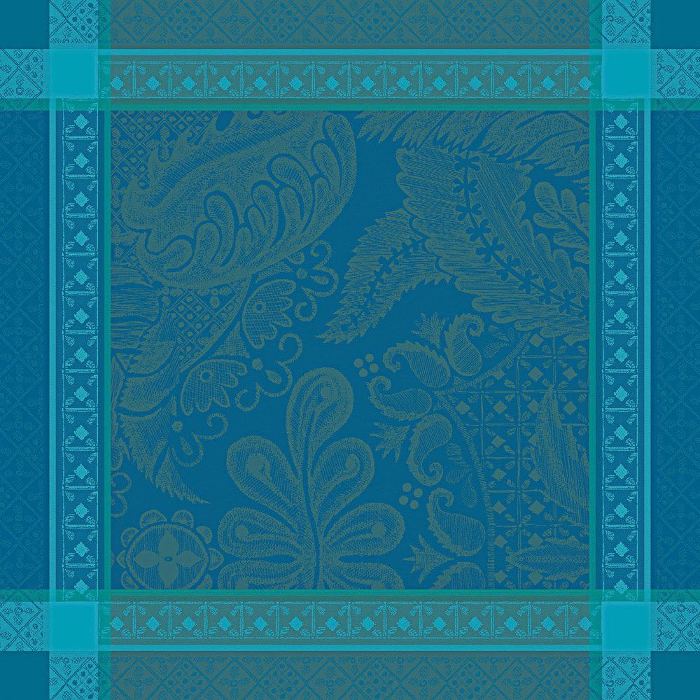 Stoffserviette Servietten (4x Set) Isaphire Emeraude 54x54 cm