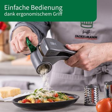 Chefkoch trifft Fackelmann Trommelreibe Kitchenmachines