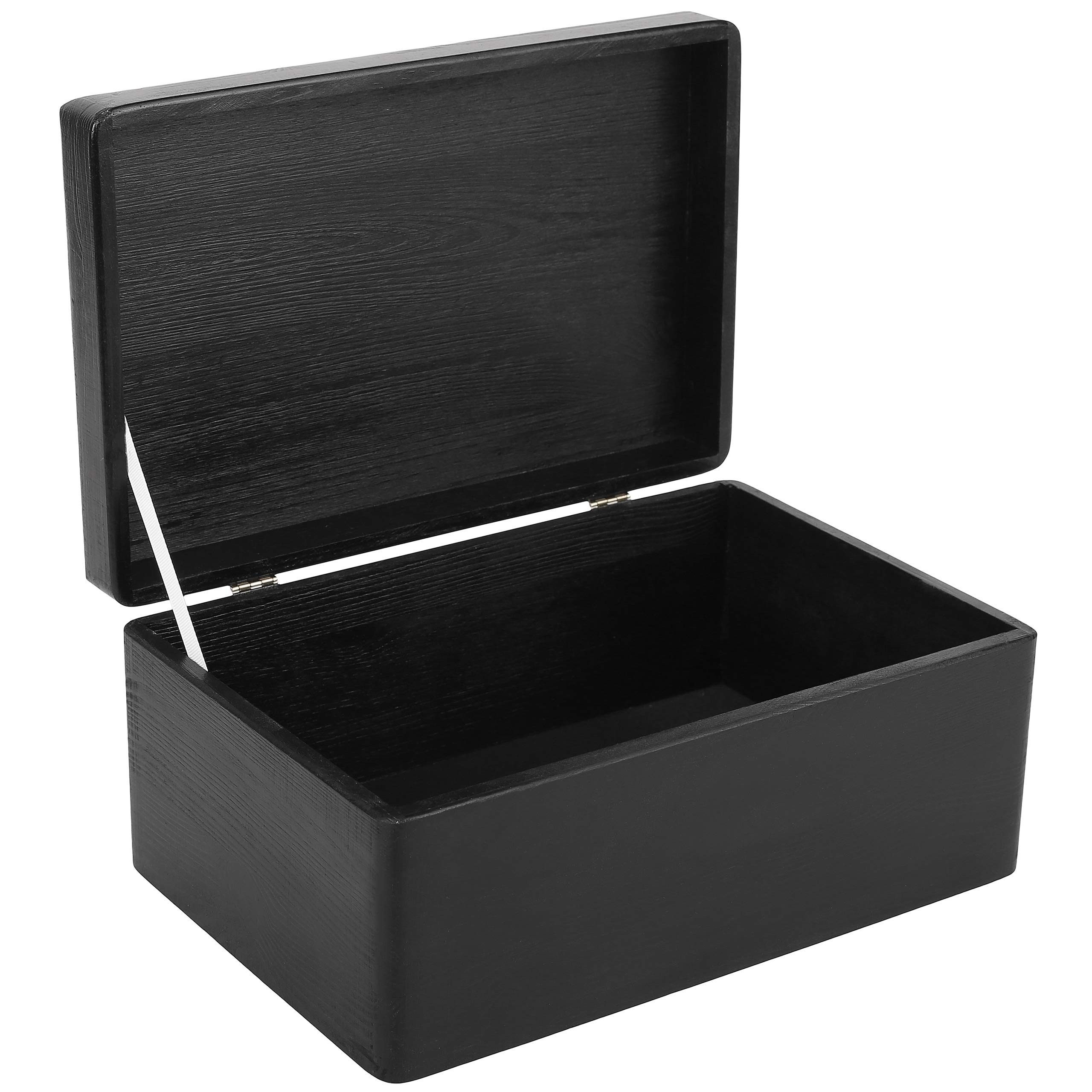 Creative Deco Holzkiste mit Deckel Groß Erinnerungsbox Baby 30 x 20 x 14 cm