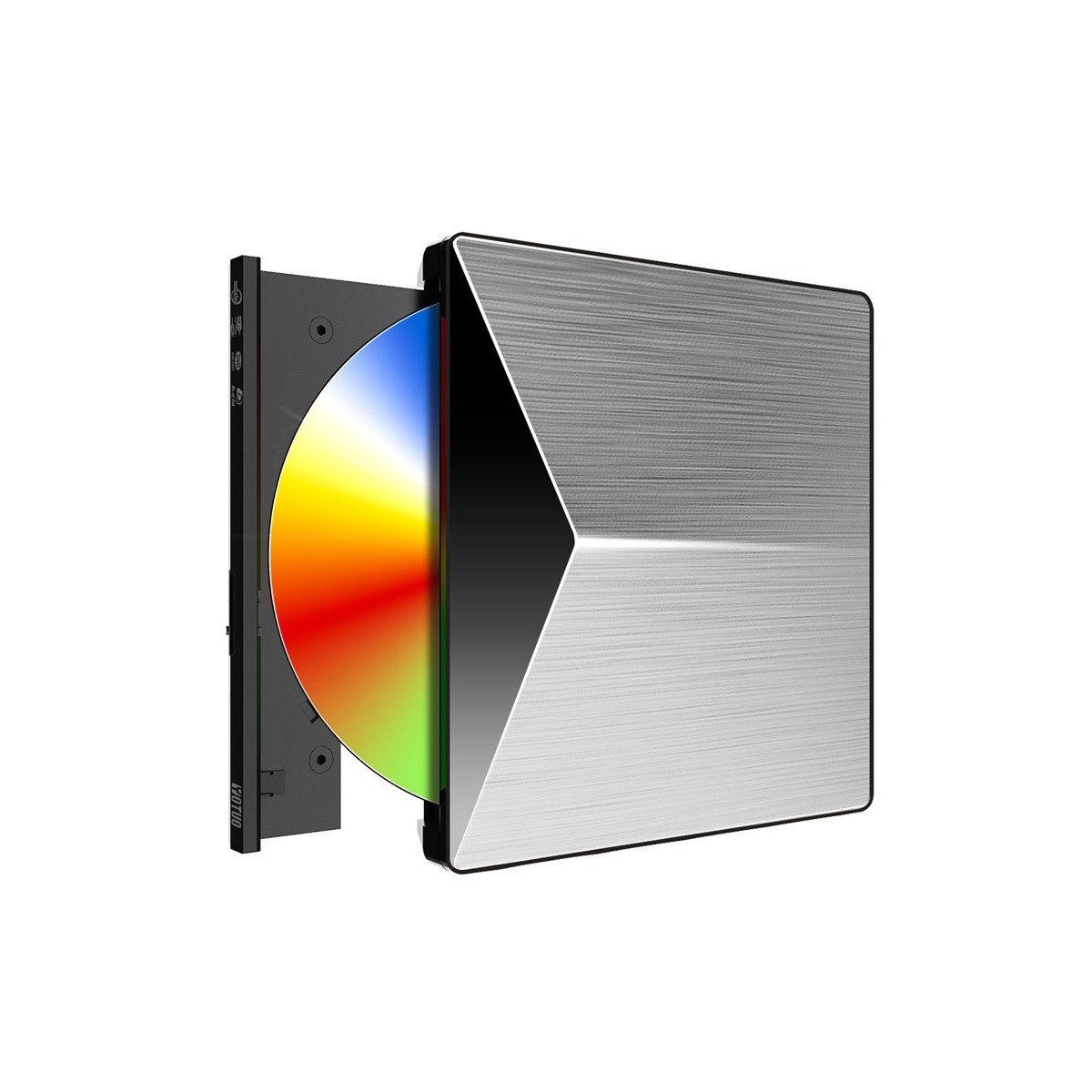 Tragbarer DVD-Recorder, dünnes und leichtes Design, stoßfest DVD-Brenner