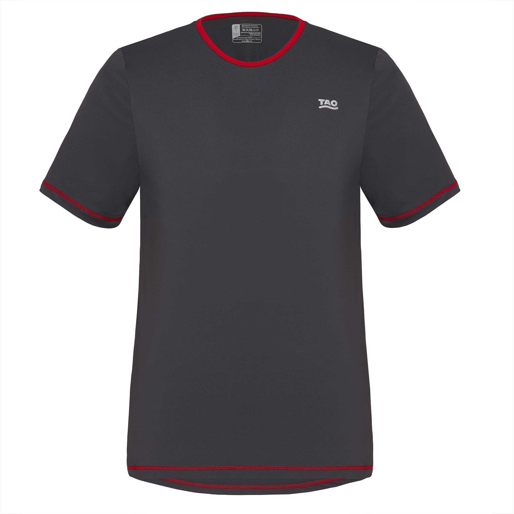 TAO Laufshirt Laufshirt AMNO (1-tlg) titanium