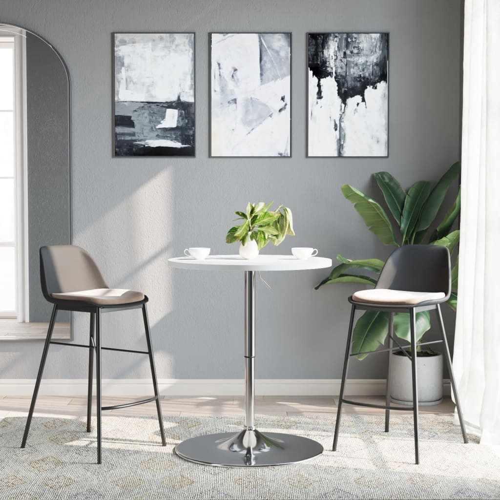 vidaXL Esstisch Bartisch Weiß 60x60x90 cm günstig online kaufen