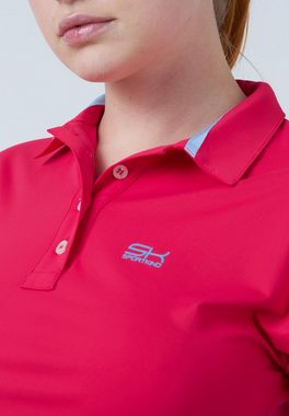 SPORTKIND Funktionsshirt Golf Polo Shirt Loose-Fit Mädchen & Damen pink