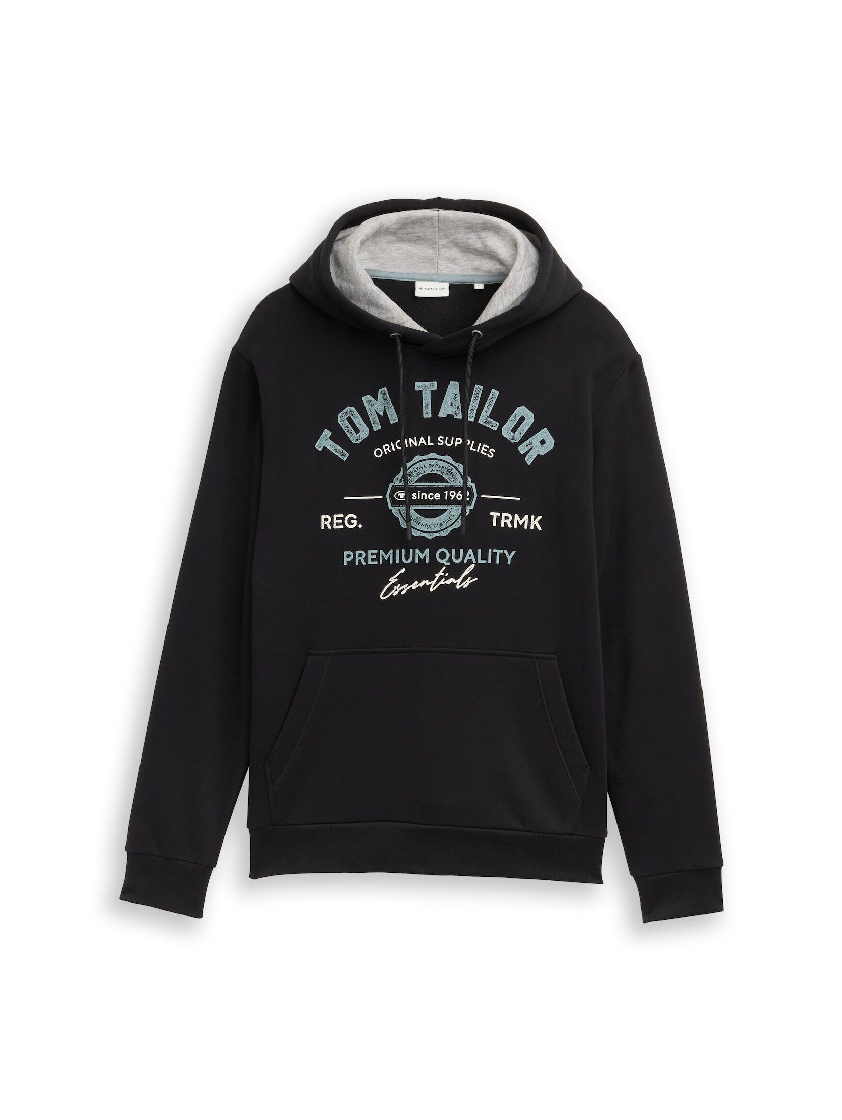 TOM TAILOR Sweatshirt Strick & Sweatshirts Hoodie Sweatshirt mit Logo-Print günstig online kaufen