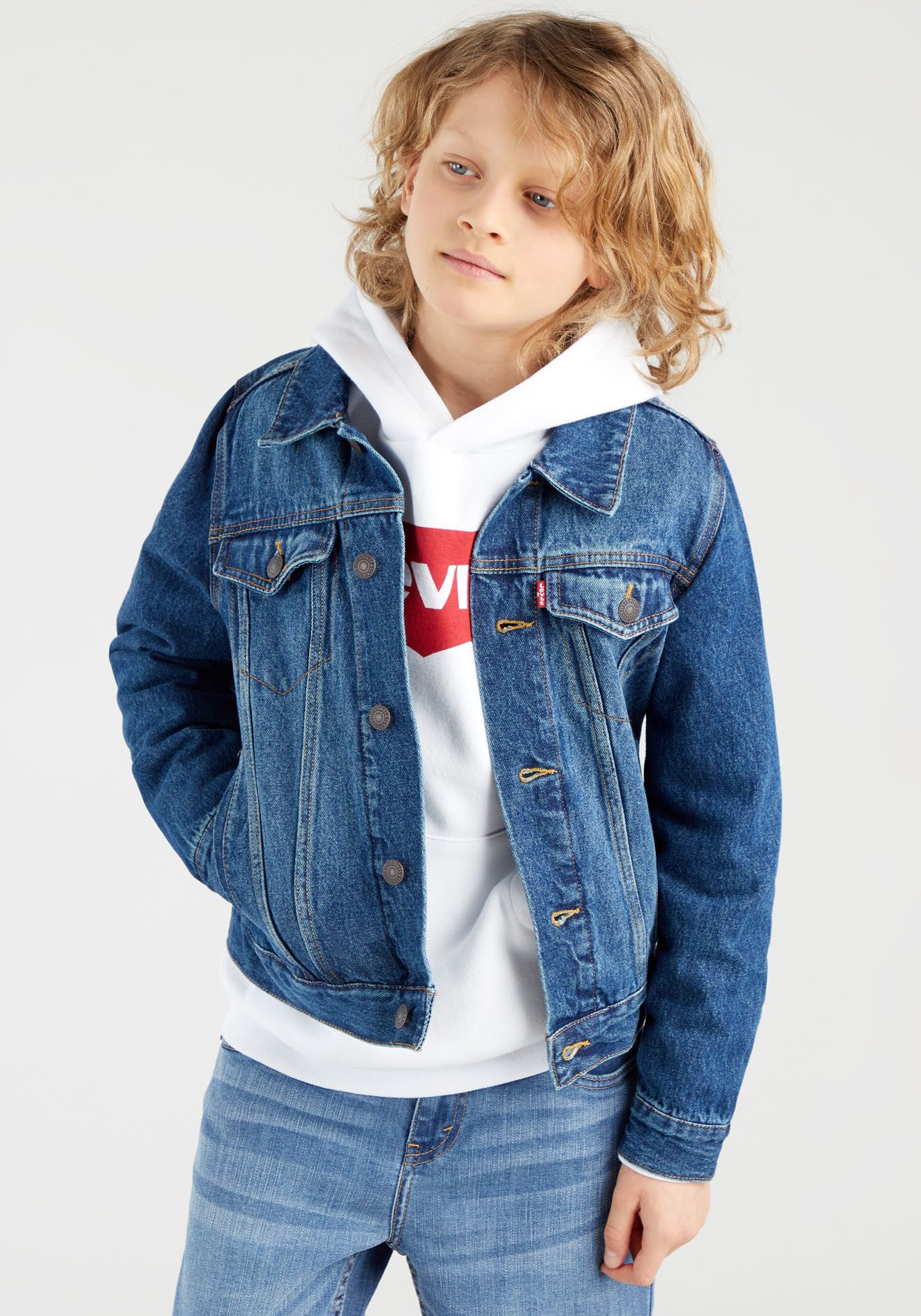 Levi's® Kids Jeansjacke TRUCKER JACKET for BOYS