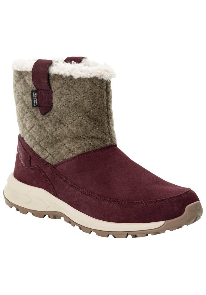 Jack Wolfskin QUEENSTOWN Winterstiefel W BOOT boysenberry TEXAPORE