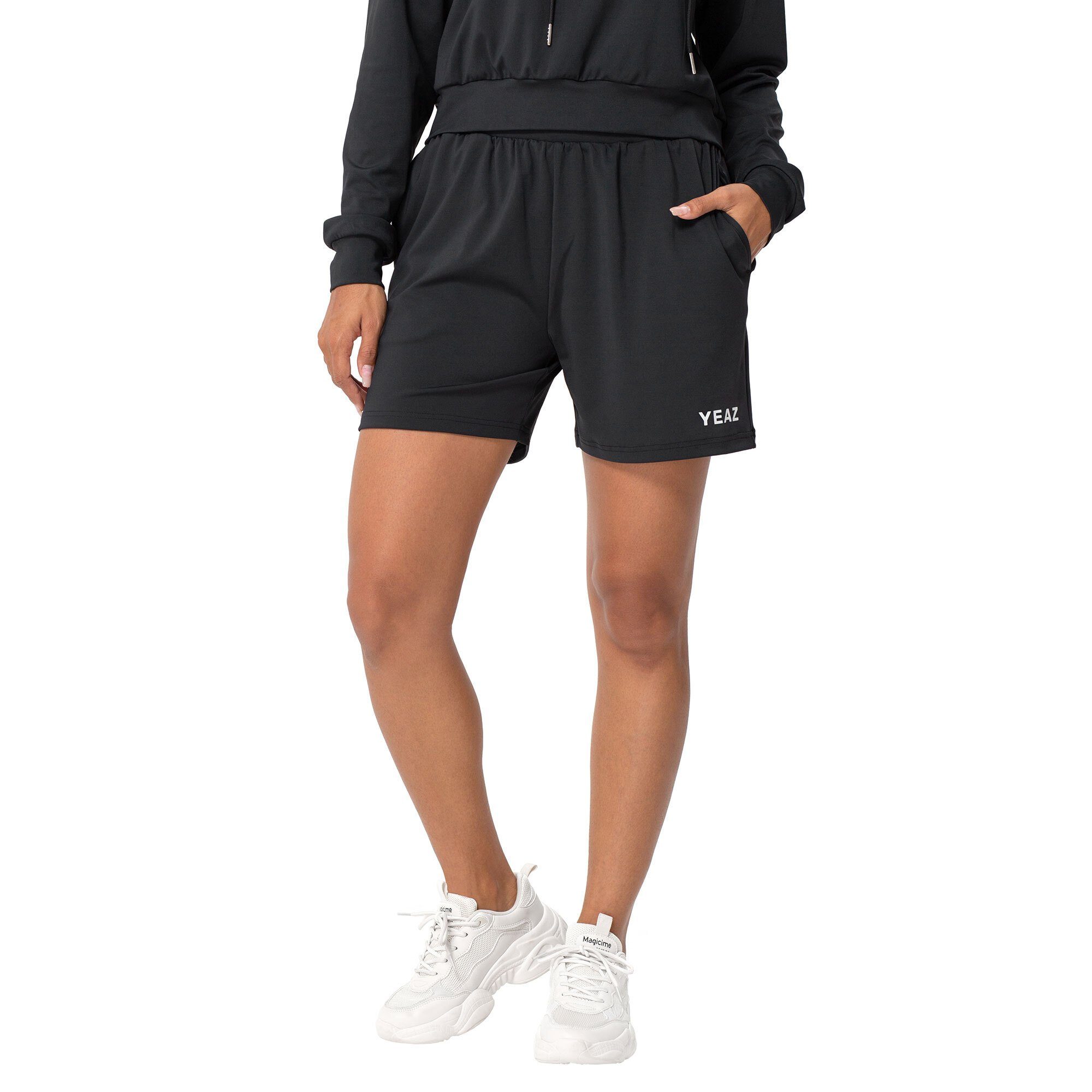 schwarz YEAZ shorts Yogashorts MOOD (2-tlg)