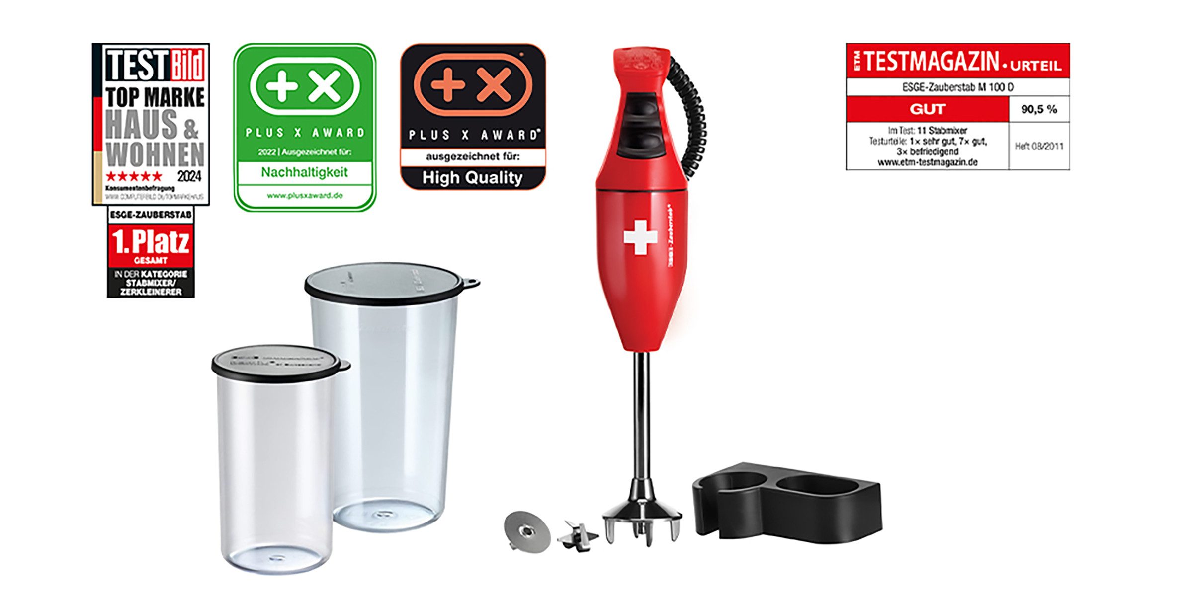 ESGE-Zauberstab Stabmixer ESGE-Zauberstab E120 Select Premium-Set 902125