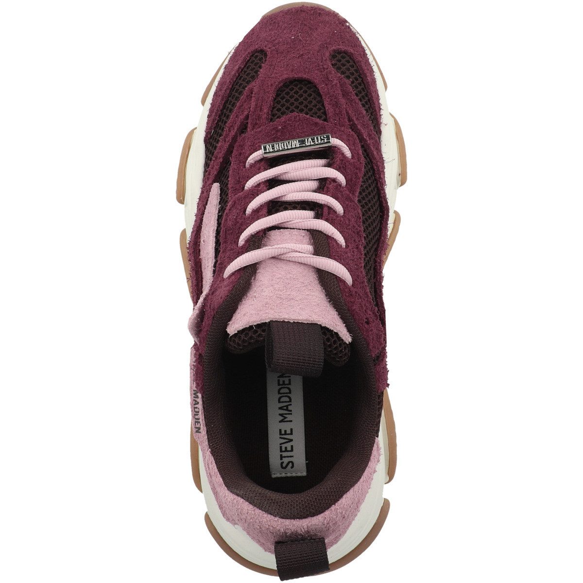 STEVE MADDEN Possession-E Damen Sneaker Turnschuhe, Sportschuhe, Freizeitschuhe, Halbschuhe, Schnürschuhe
