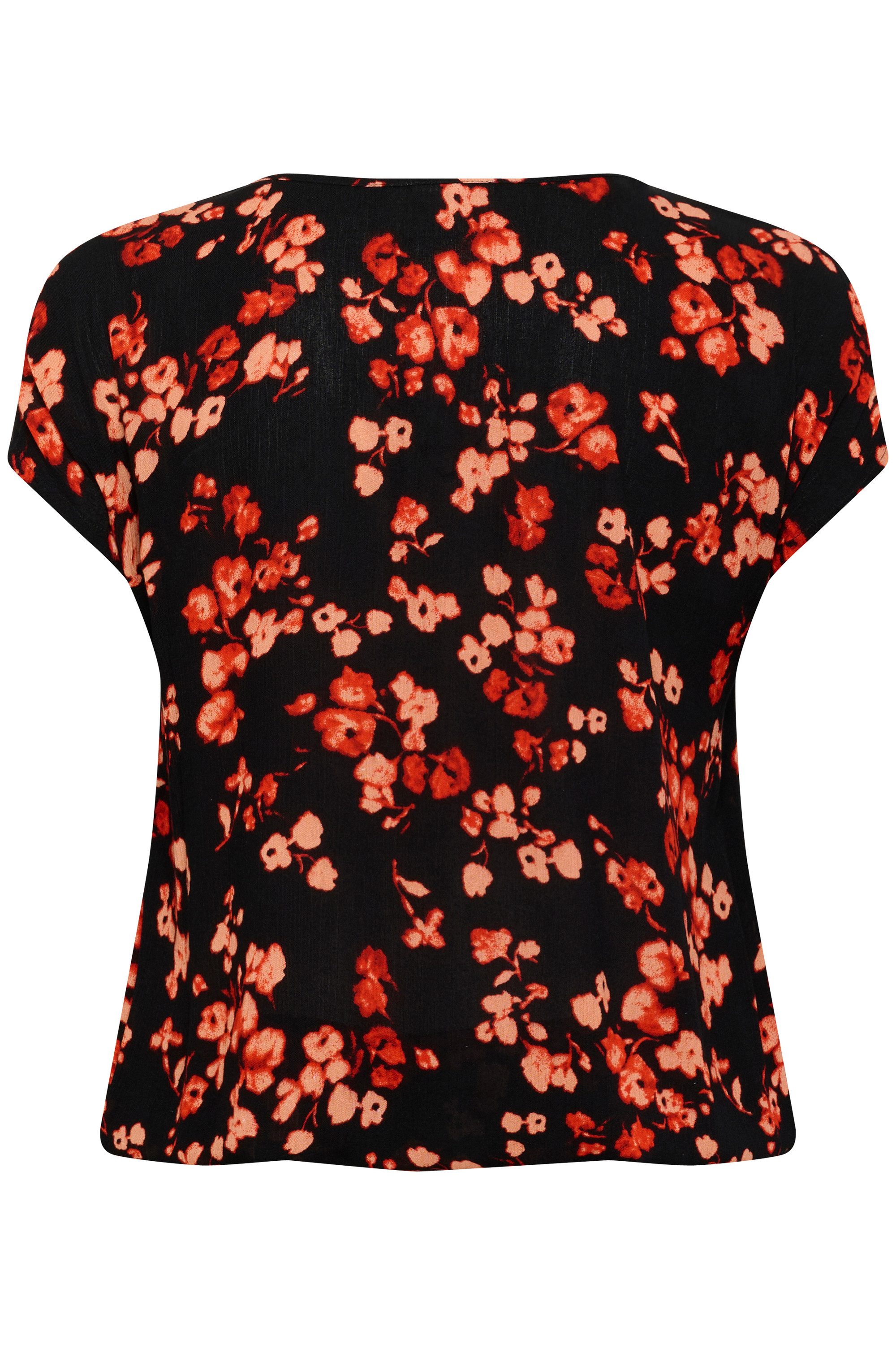 KAFFE Curve Kurzarmbluse Kurzarm-Bluse KCami Große günstig online kaufen