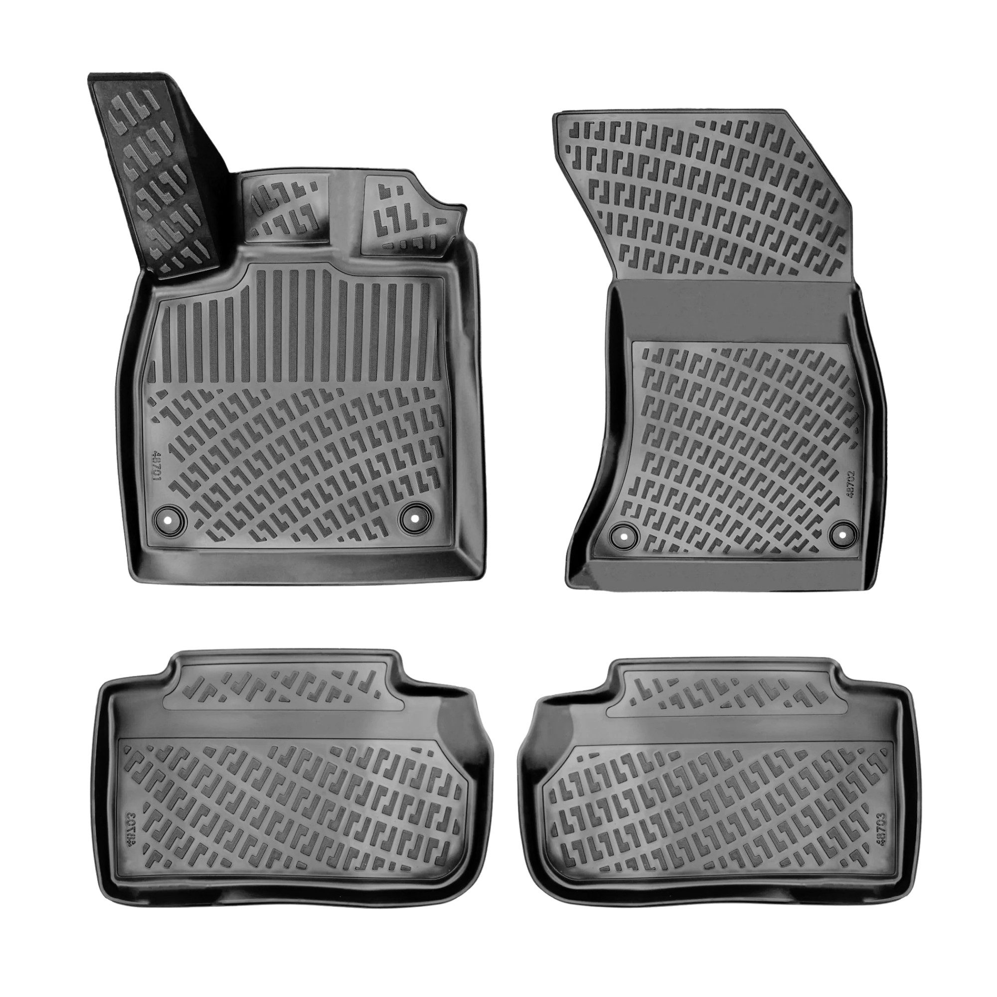 fussmattenprofi.com Auto-Fußmatte 3D Auto Fussmatten für Audi Q5 Sportback 2020-2026 (1 St), für Audi Audi Q5