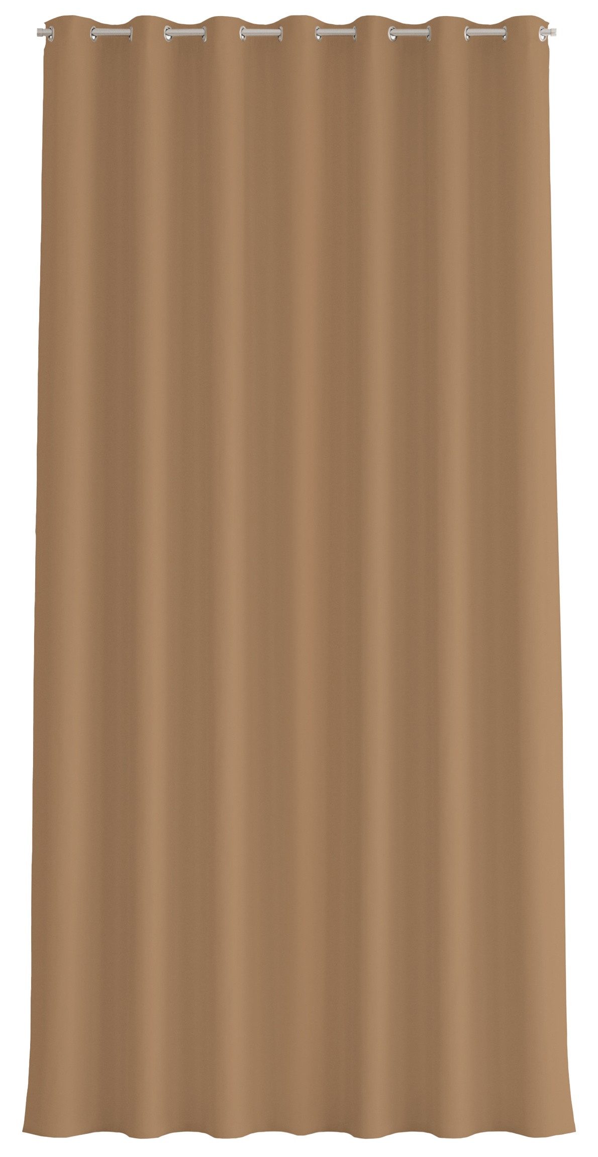 Bilderdepot24 Outdoorvorhang Wetterfest Gardinen Modern Einfarbig Terracotta Taupe (1 St), Ösen, blickdicht, Outdoor-geeigneter Vorhangstoff 370 g/m², Outdoor Vorhang Balkon Terrasse Verdunkelungs Vorhänge Sonnenschutz