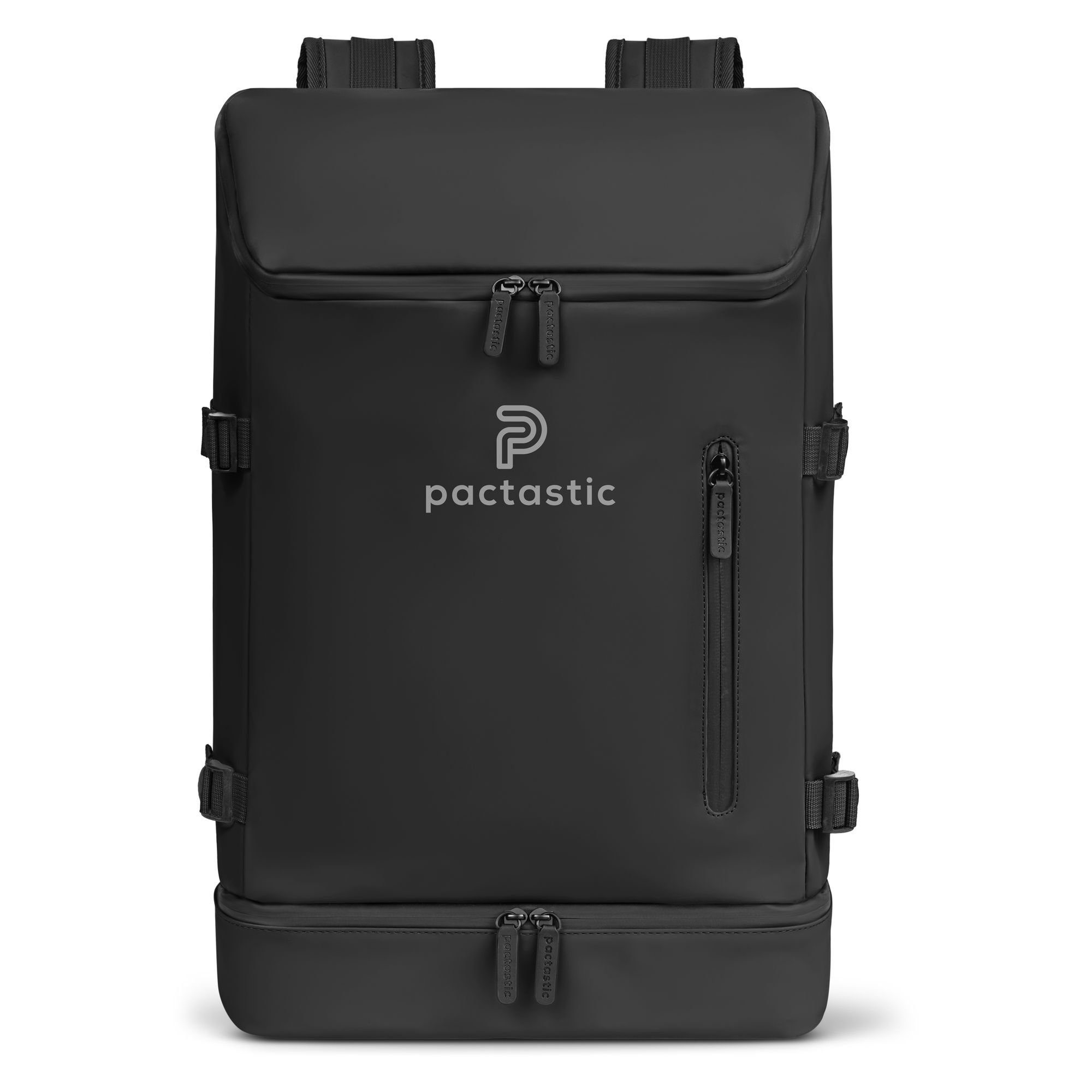 Tech-Material black Urban Daypack Collection, Veganes Pactastic