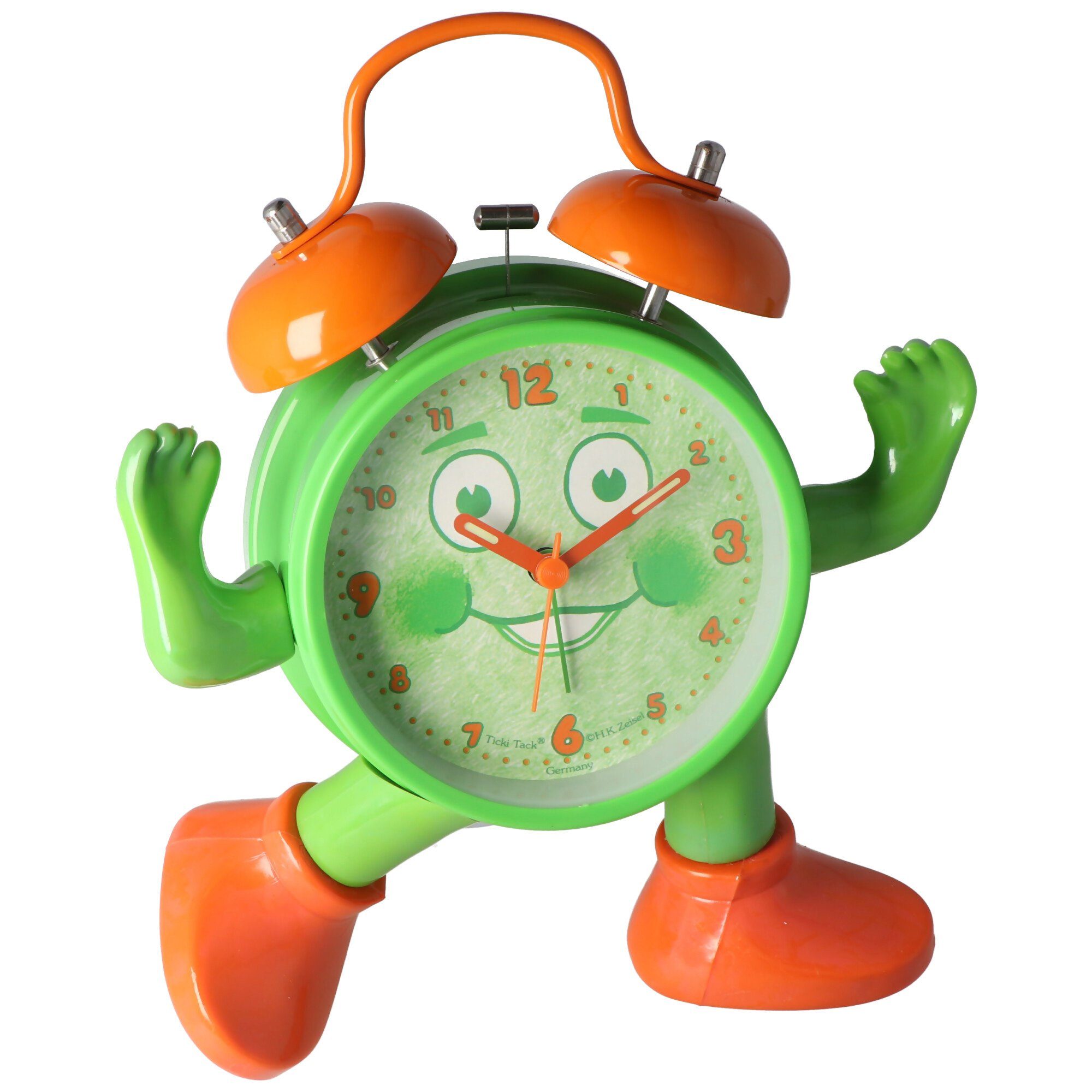 technoline Kinderwecker Tack Ticki die Kinderwecker ABC grün Uhrzeit der lernen, spielerisch