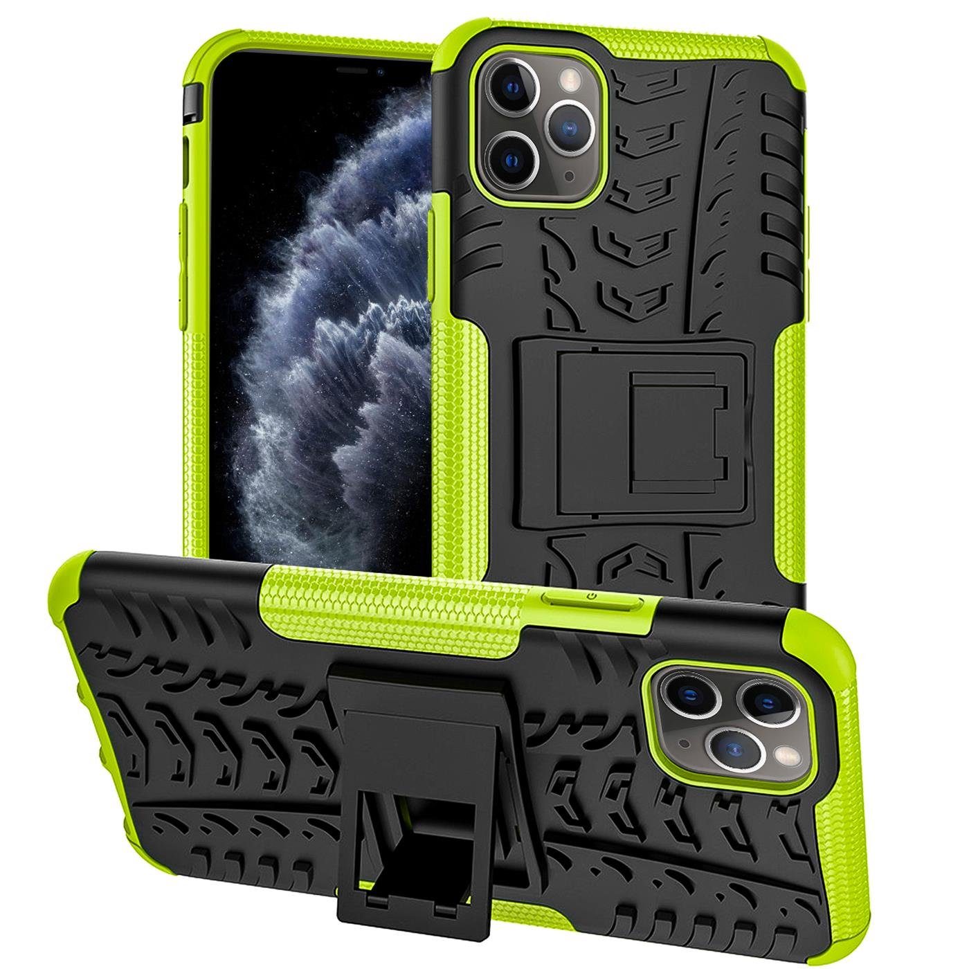 CoolGadget Handyhülle Outdoor Case Hybrid Cover für Apple iPhone 11 Pro 5,8 Zoll, Schutzhülle extrem robust Handy Case für iPhone 11 Pro Hülle