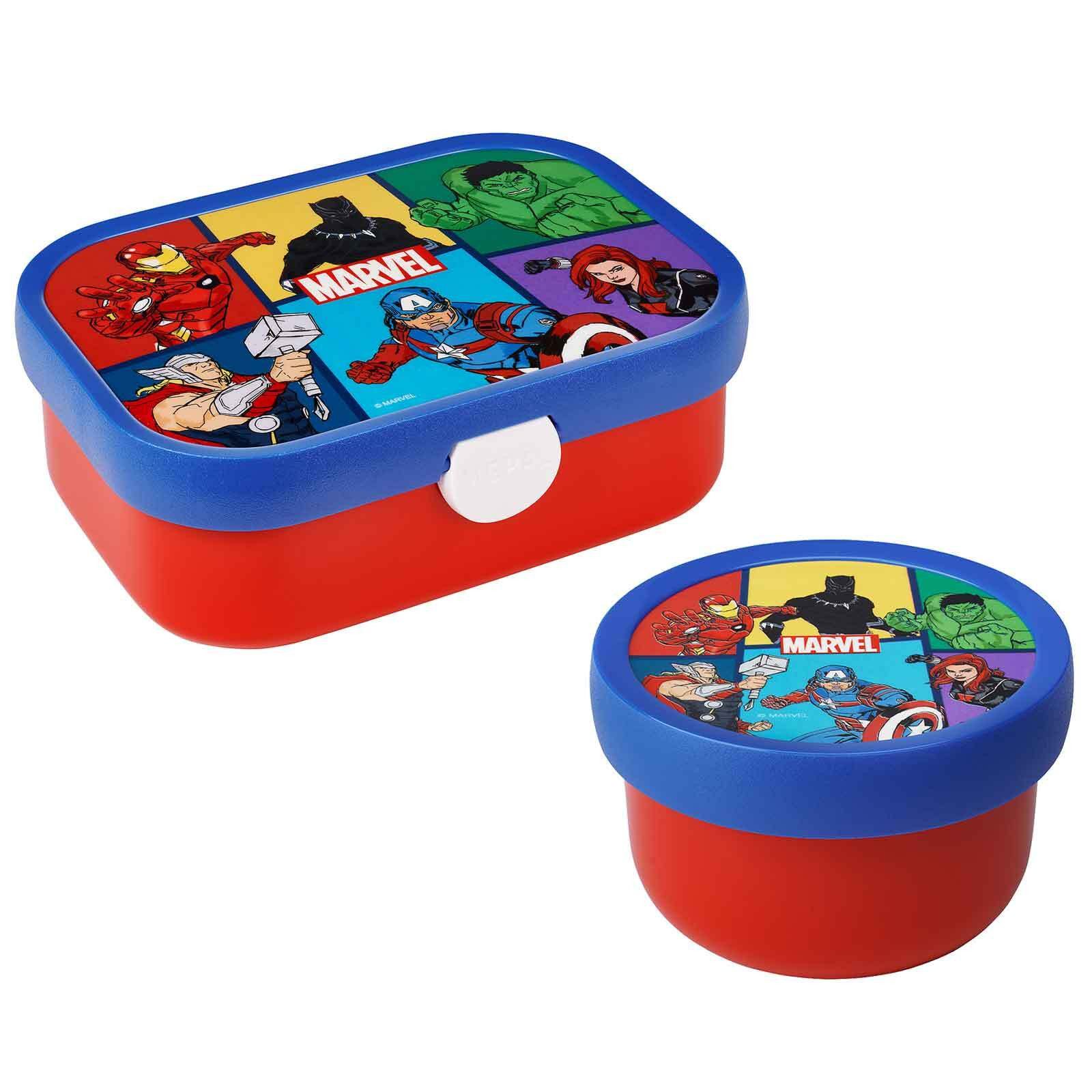 Lunchbox Campus Obst- und Bentobox Avengers 300 & 750 ml