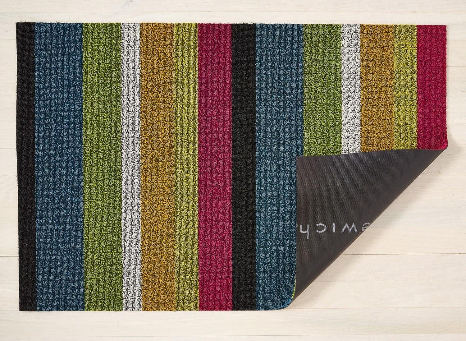 Fußmatte Bold Stripe Multi 61 x 91 cm, Chilewich, rechteckig