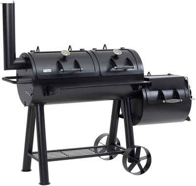 Tepro Smoker »Indianapolis«, BxTxH: 184x88x153 cm, 155 kg