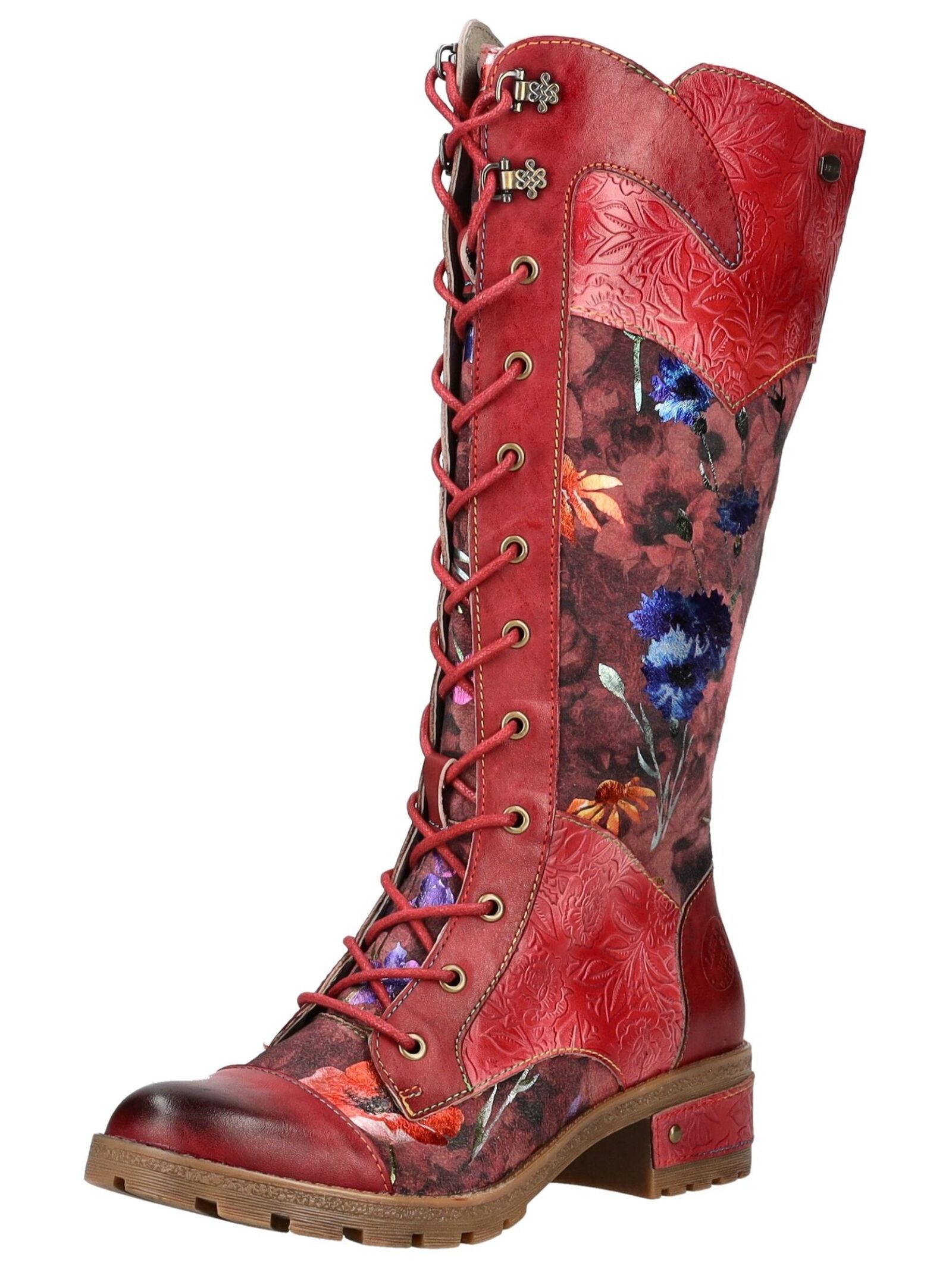 LAURA VITA LAURA VITA Stiefel Leder/Textil Schnürstiefel günstig online kaufen