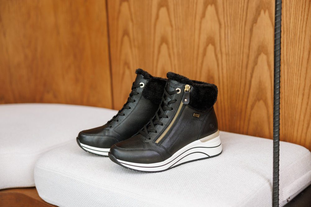 Remonte Winterstiefelette, Keilabsatz, Schnürboots mit wasserabweisender TE günstig online kaufen