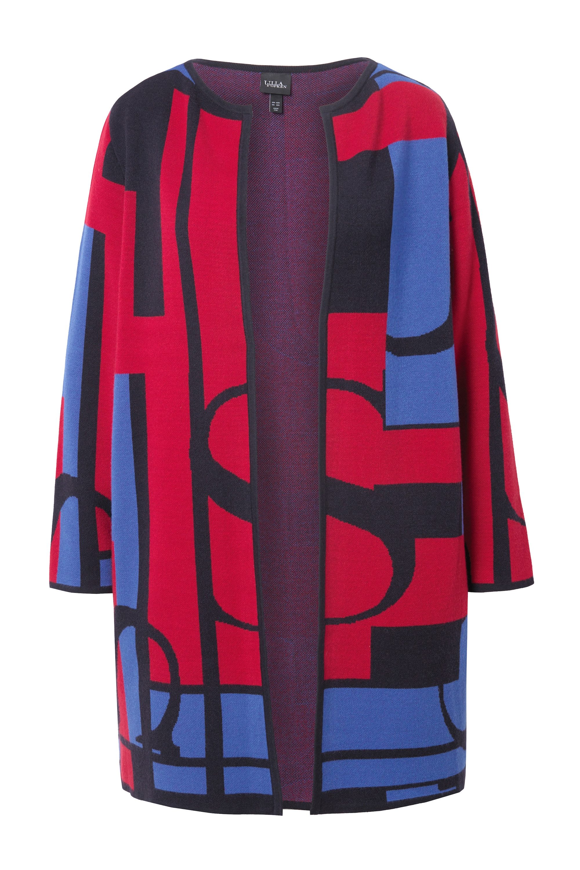 Ulla Popken Strickjacke Strickjacke Doubleface lange günstig online kaufen
