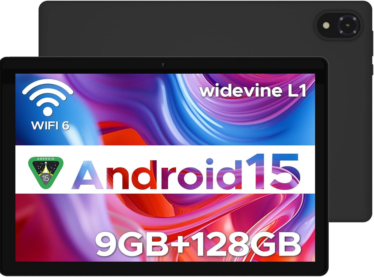 DOOGEE 2025 Neueste 9GB RAM 5060mAh Gaming Tablet (10", 128 GB, Android 15, Leistungsstarkes Gerät mit vielseitigen Funktionen für Arbeit Freizeit)