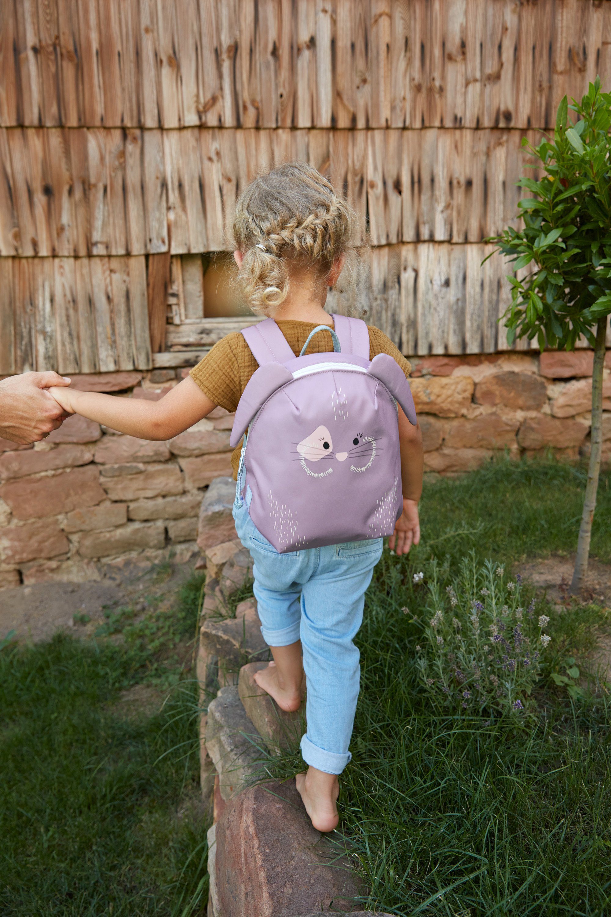 LÄSSIG Kinderrucksack About Friends, Bunny, PETA-approved vegan