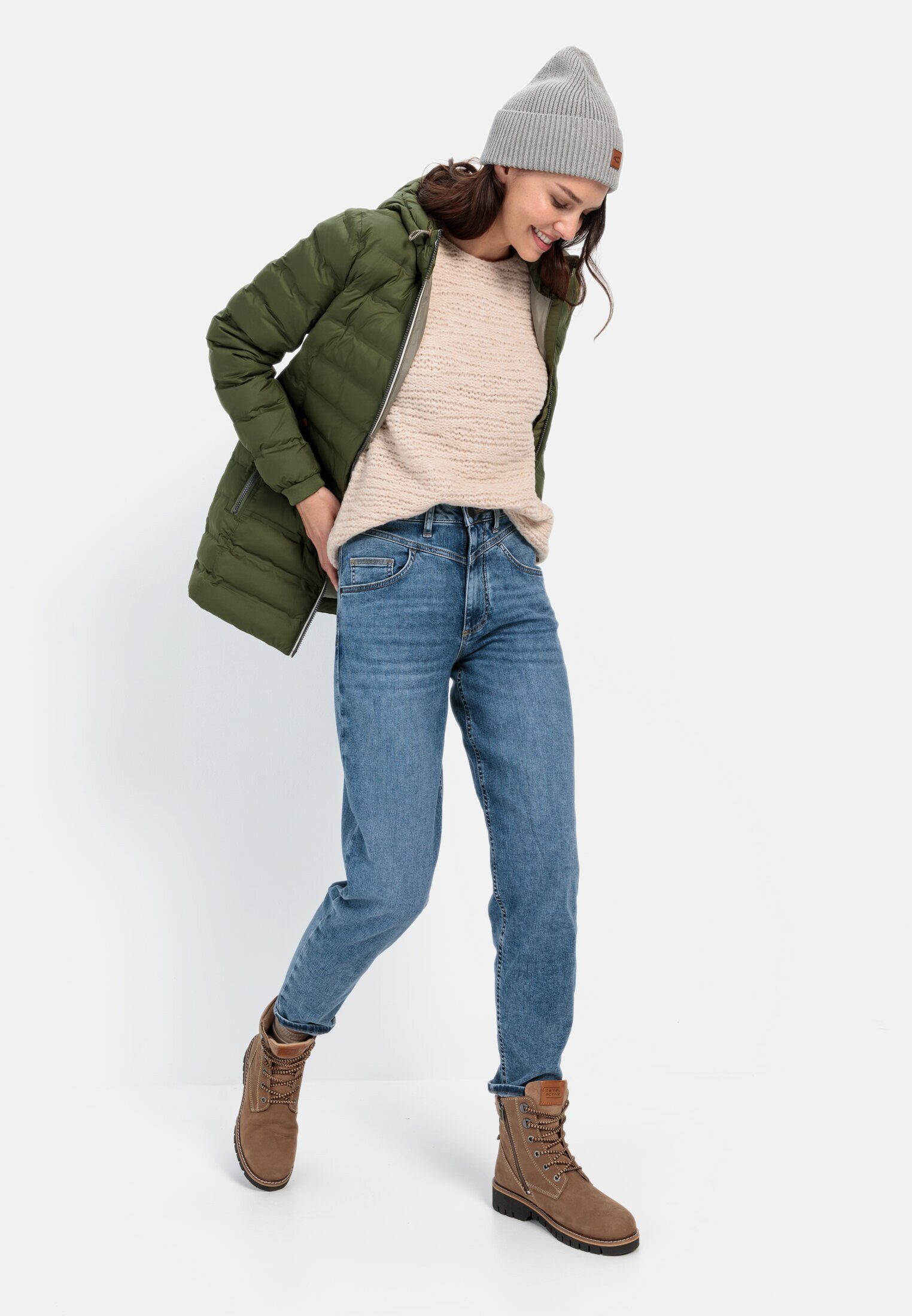 camel active 3-in-1-Funktionsjacke aus recyceltem Polyester Langarm (1-St)