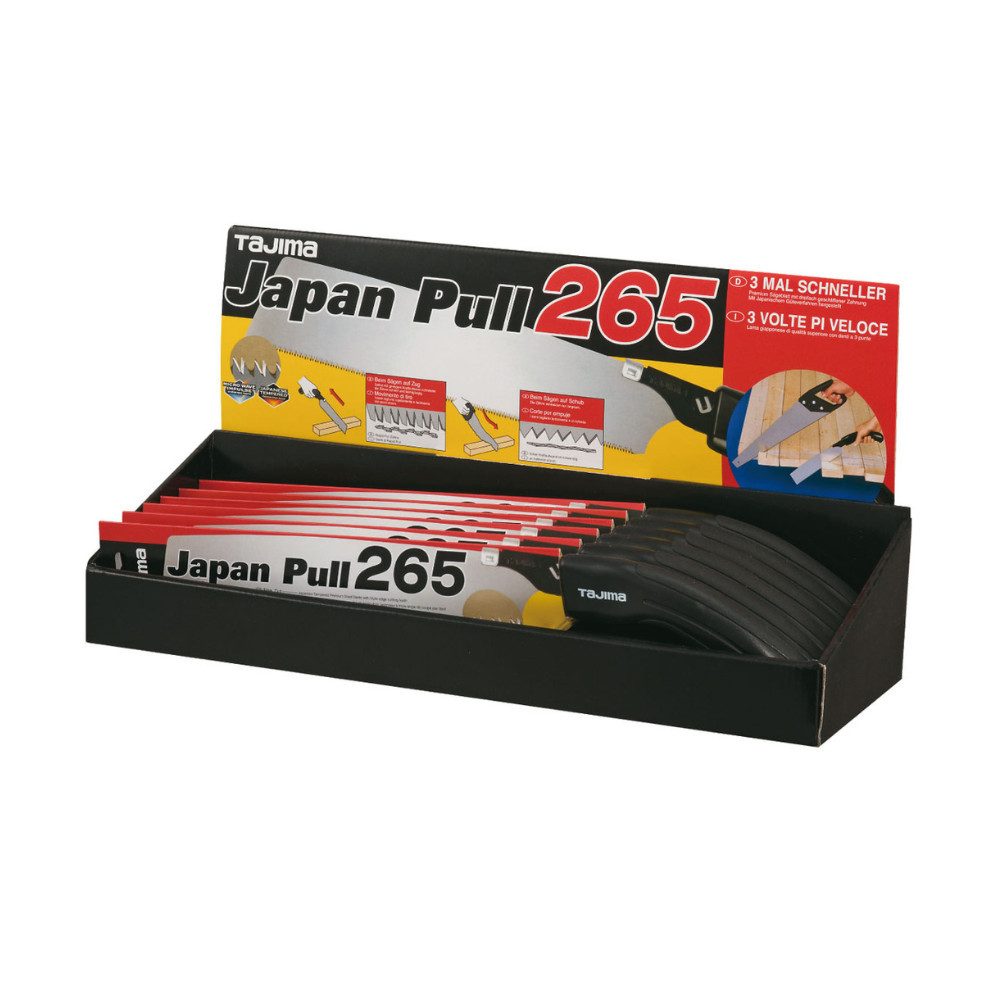 Tajima Japansäge Japan Pull 265, Zugsäge Japan Pull mit Pistolengriff