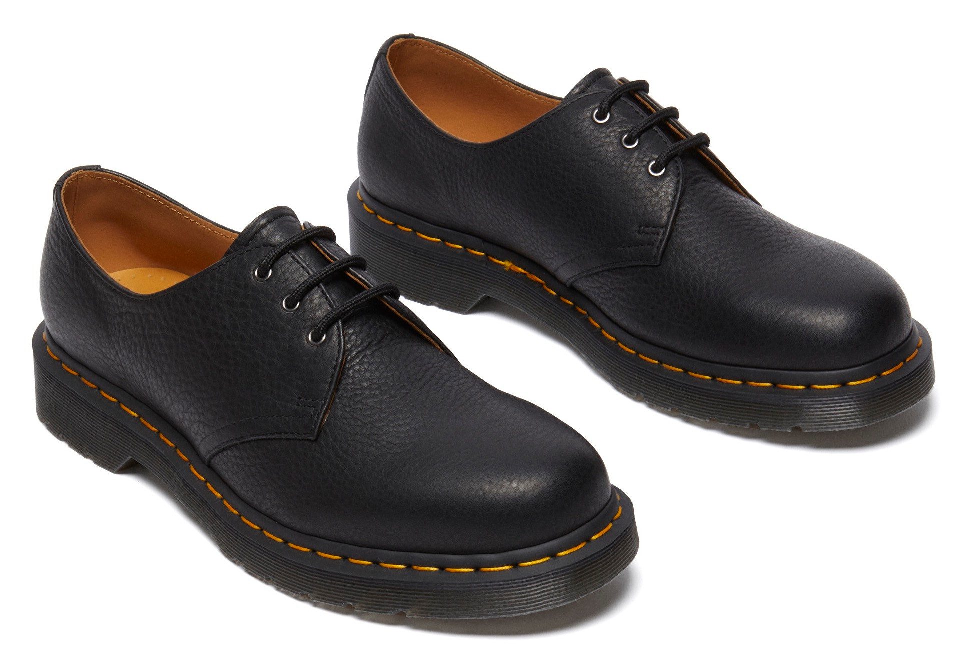 DR. MARTENS 1461 Black Abmbassador Schnürschuh Halbschuh, Schnürer mit Blockabsatz
