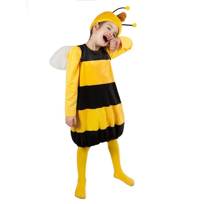 Maskworld Kostüm Willi Kinderkostüm Hochwertiges Lizenzkostüm aus der animierten TV-Serie 'Biene Maja&#x27