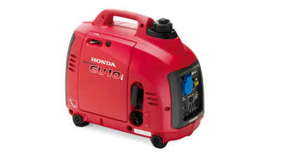Honda Stromgenerator Honda EU 10i Inverter Stromerzeuger, 1 in kW, (Set, Stromerzeuger Zündkerzenschlüssel Bedienungsanleitung), Äußerst geräuscharm