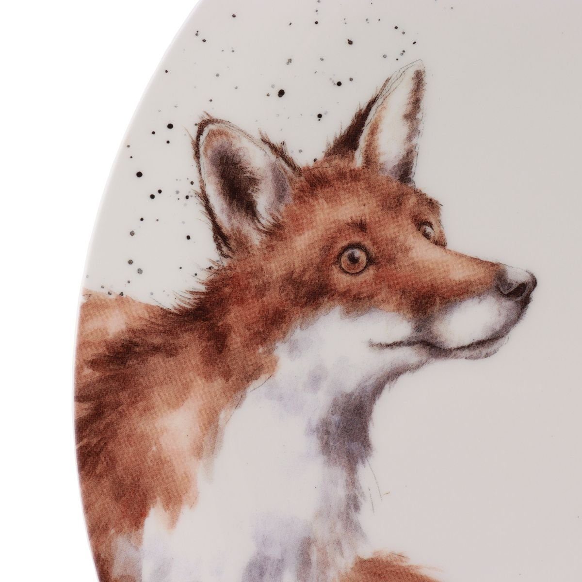 Wrendale Teller Wrendale Designs Porzellan-Speiseteller Fuchs ca. 26.5cm D