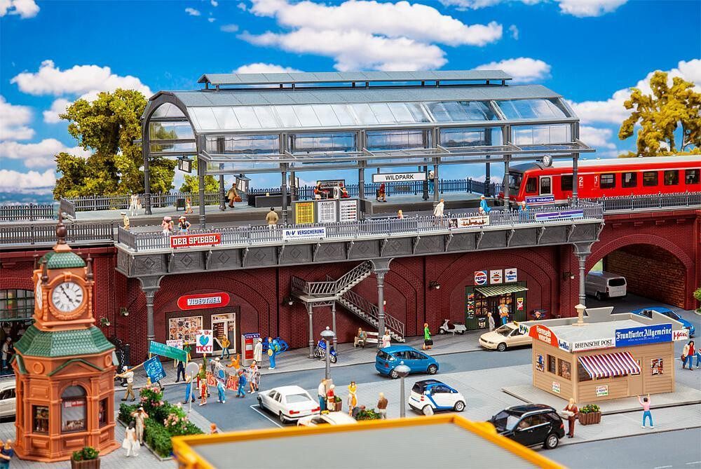 Faller Modelleisenbahn-Gebäude Faller H0 120580 S-Bahn-Station, Spur H0
