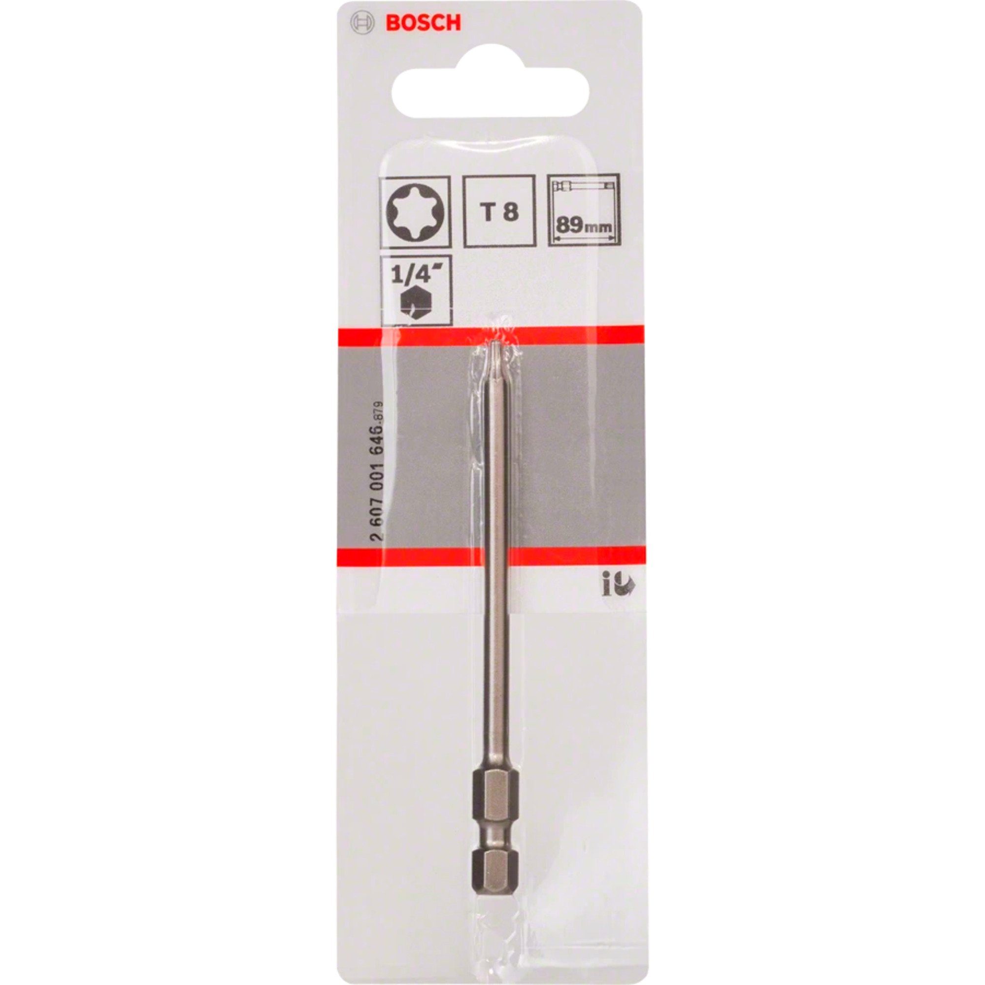 Bohrer- und Bitset Bosch Professional Schrauberbit Extra-Hart, T8