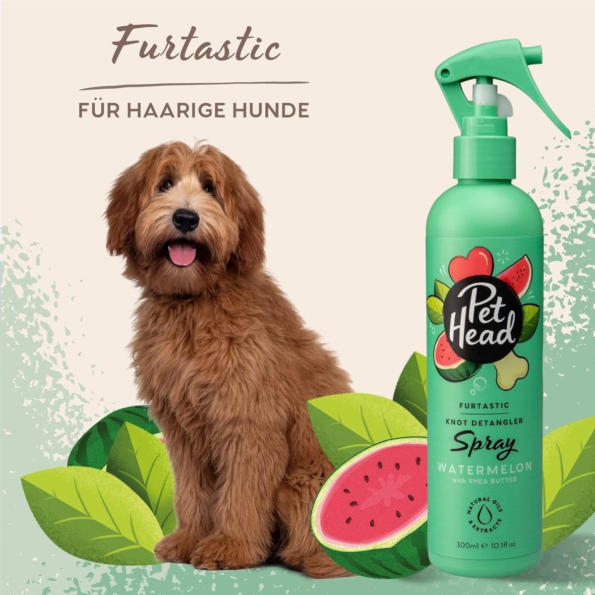 Pet Head Fellpflege Spray "Furtastic" Watermelon 300 ml