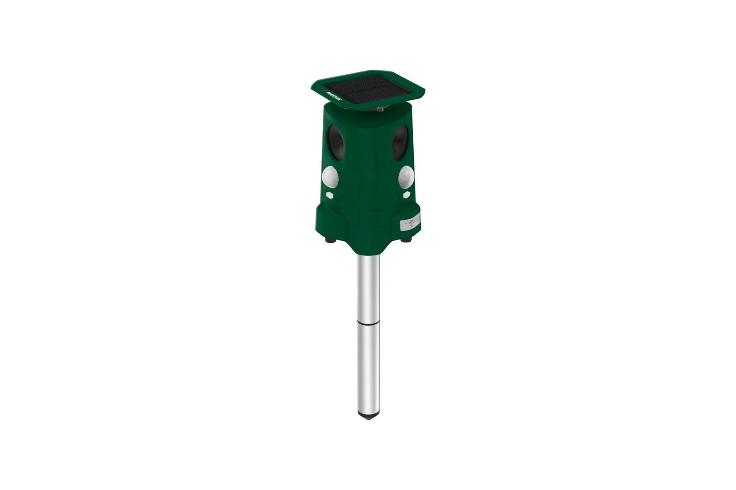 Parkside Ultraschall-Tierabwehr Solar Tiervertreiber Tierschrecker Solarschrecker PTUS360 1 B1, Einzelartikel 1-tlg., Erfassungswinkel (360) – Bild 4 von 5