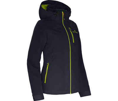 Bergson Outdoorjacke KURRIKA Doppeljacke Damen Regenjacke, Fleece Innenjacke, 20000 mm Wassersäule, Normalgröß