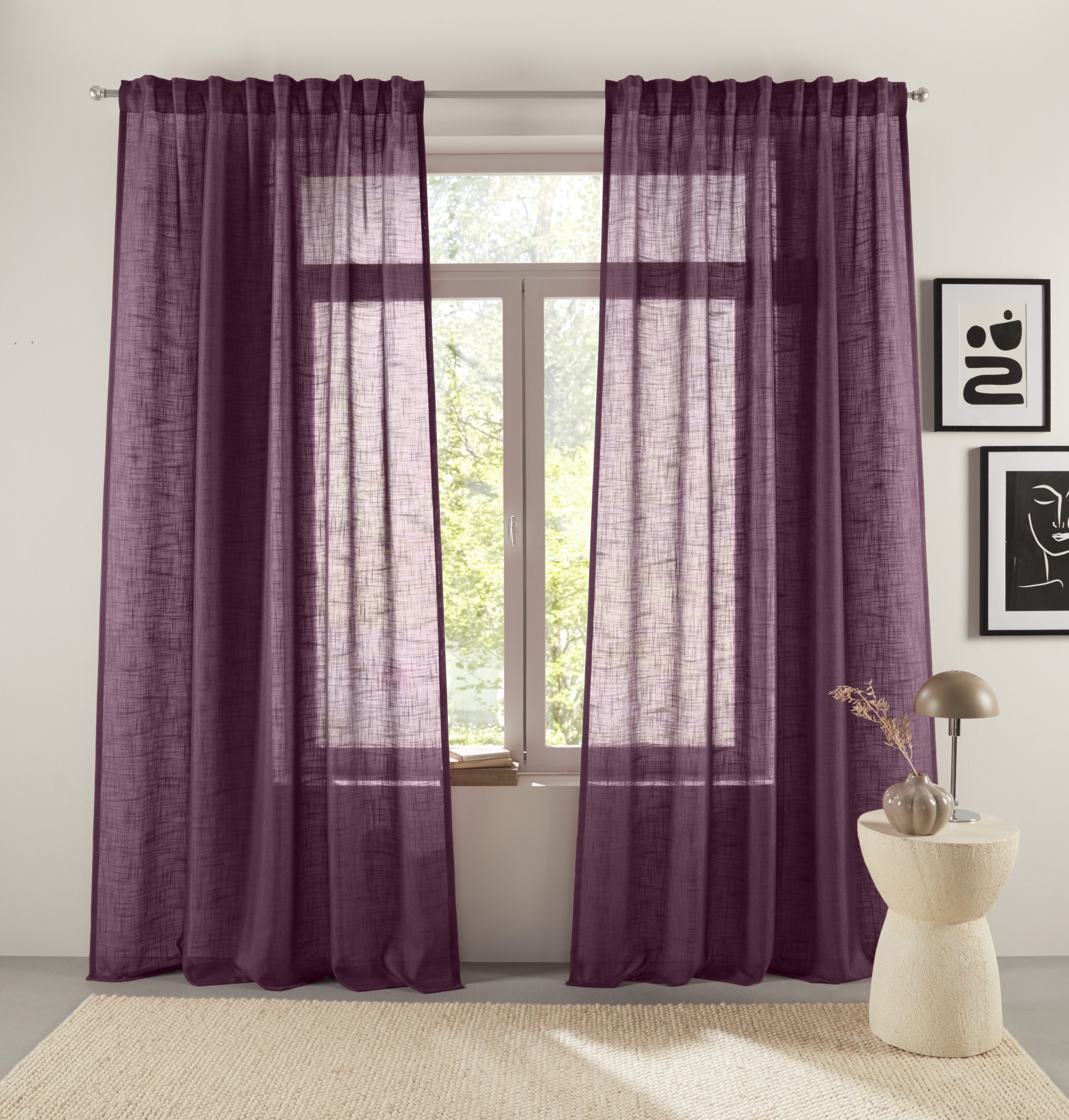 LeGer Home by Lena Gercke Gardine Marusha (1 St), Multifunktionsband, halbt günstig online kaufen