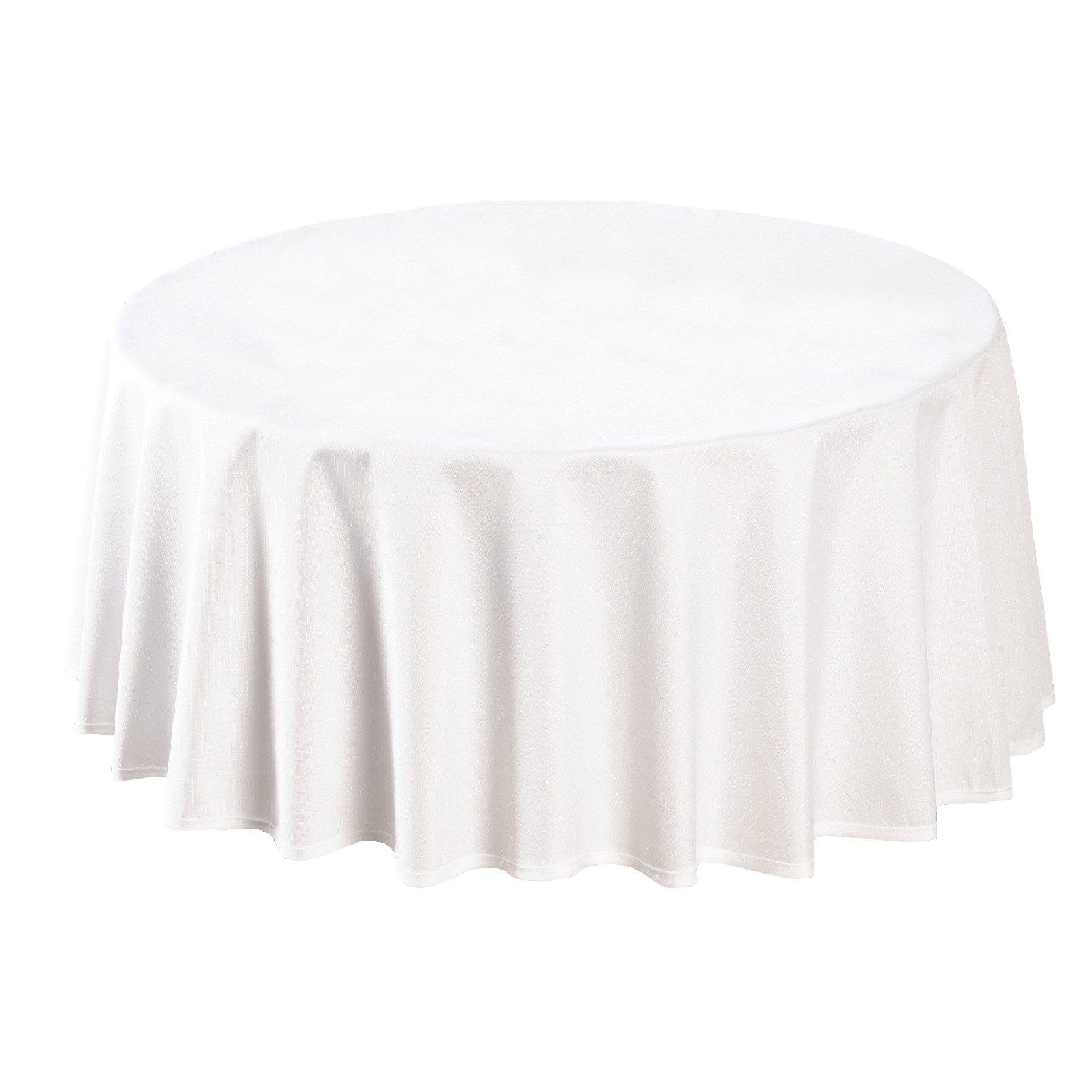 Delindo Lifestyle Tischdecke WIEN HOME abwaschbar (1-tlg), Leinenstruktur mit Fleckschutz aus recycelten Polyesterfasern