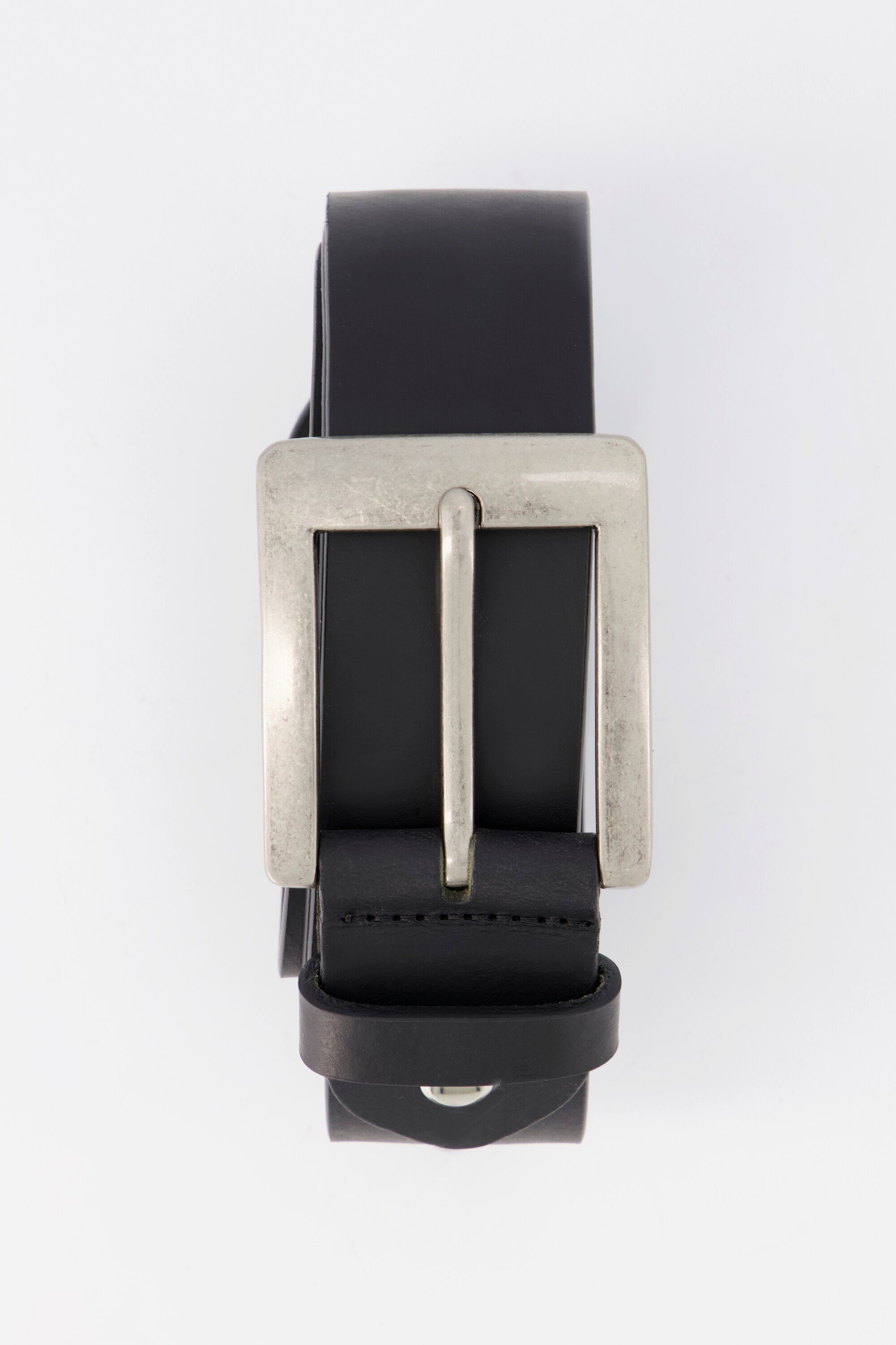 JP1880 Hüftgürtel bis schwarz Ledergürtel Vollrind-Leder 170cm