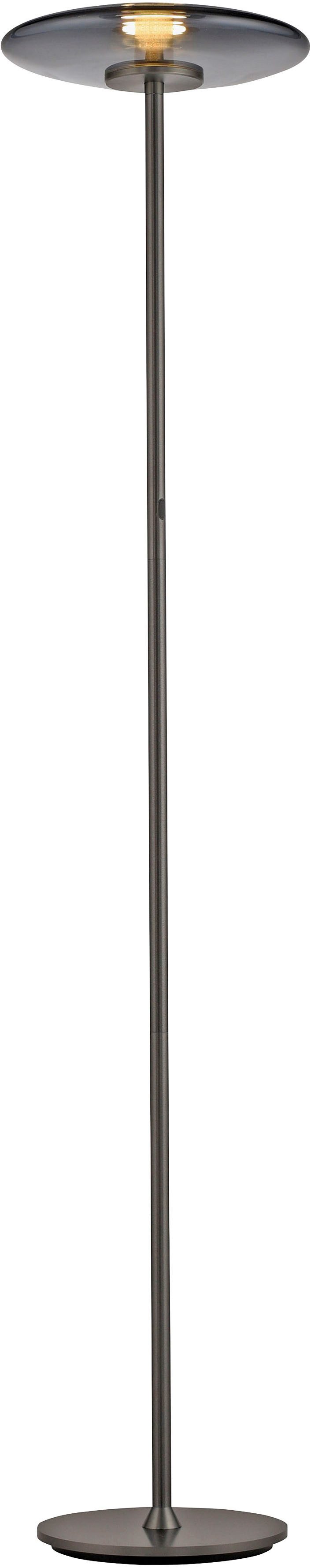 Neuhaus PURE LED Stehlampe PURE Vitrum, LED fest integriert, Warmweiß, Dimmbar über Touchdimmer
