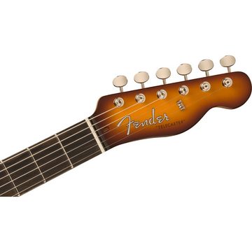 Fender E-Gitarre, LTD Suona Thinline Telecaster EB Violin Burst - E-Gitarre