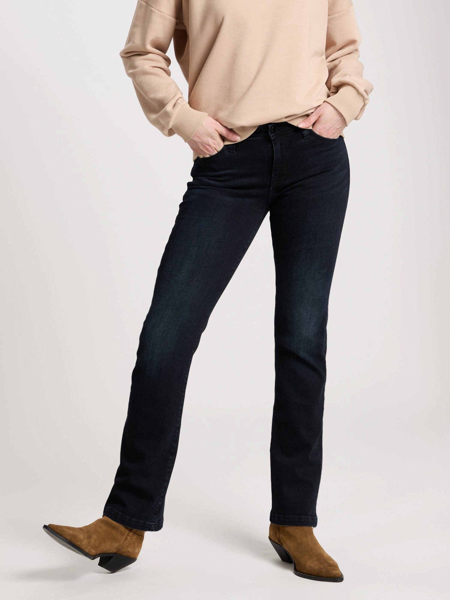 CROSS JEANS® Stretch-Jeans CROSS JEANS LAUREN blue black H485-028