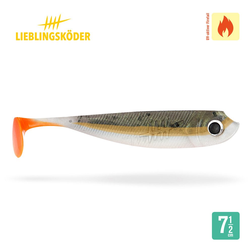 Lieblingsköder Kunstköder Lieblingsköder - 7,5 cm Sonderfarben-Set, (Sonderfarben-Set 7,5 cm, 1-St. SpinMad Originals 15 Farben), Effektiver Lauf, Exzellente Verarbeitung